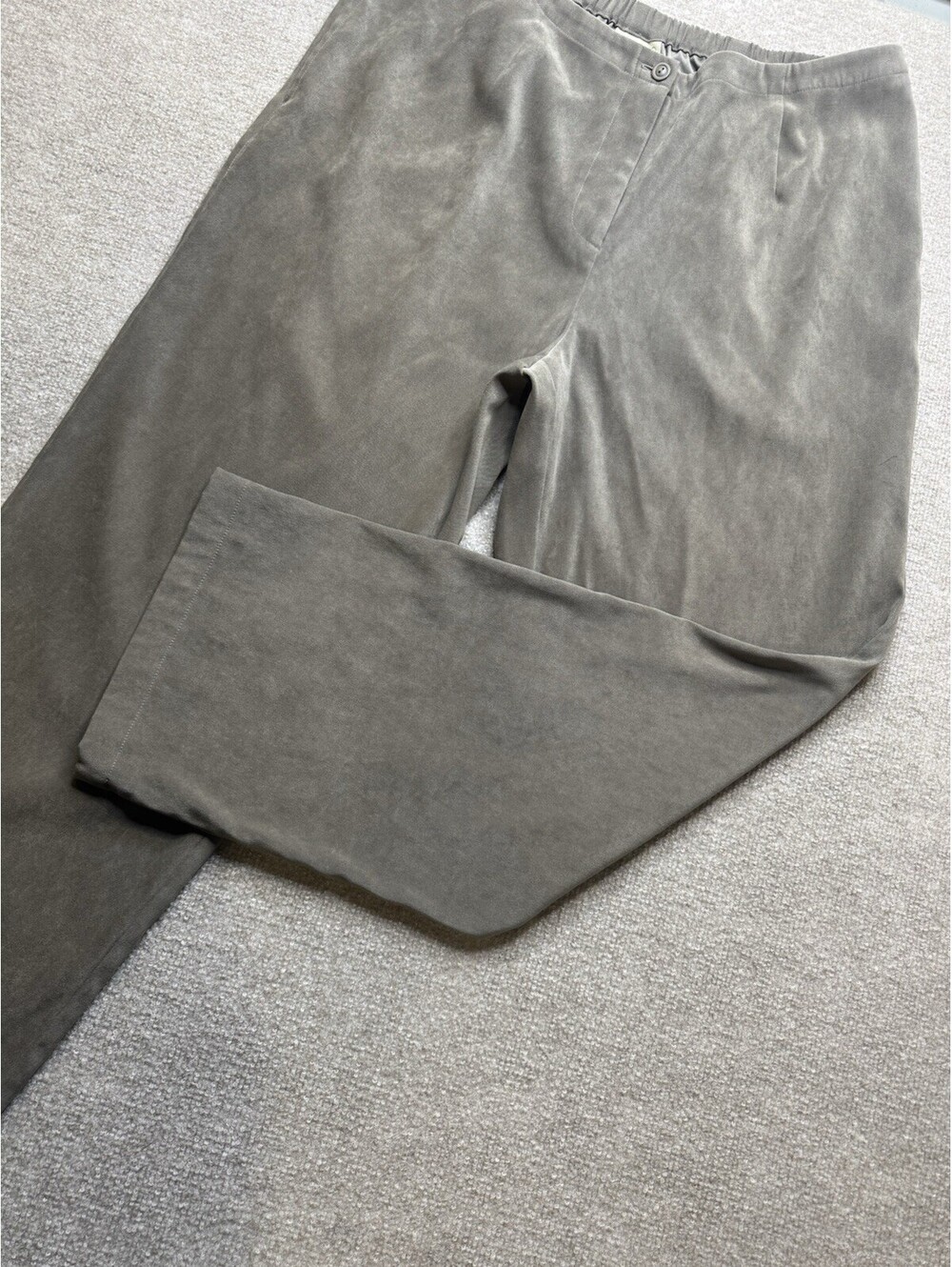 Sigrid Olsen Essentials Women's 16W Pants Taupe (1052)
